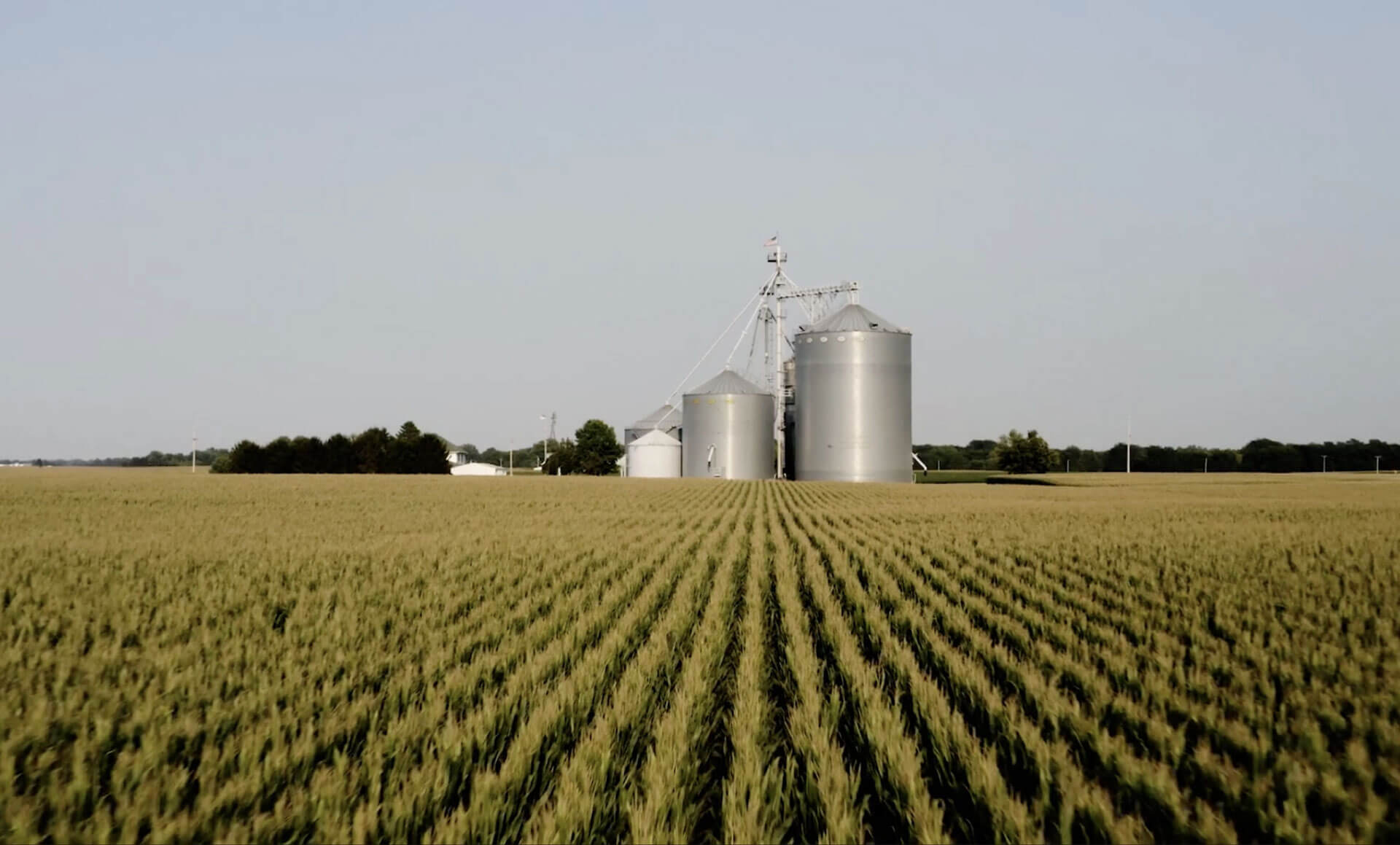 Preview image of grain silos on a farm
