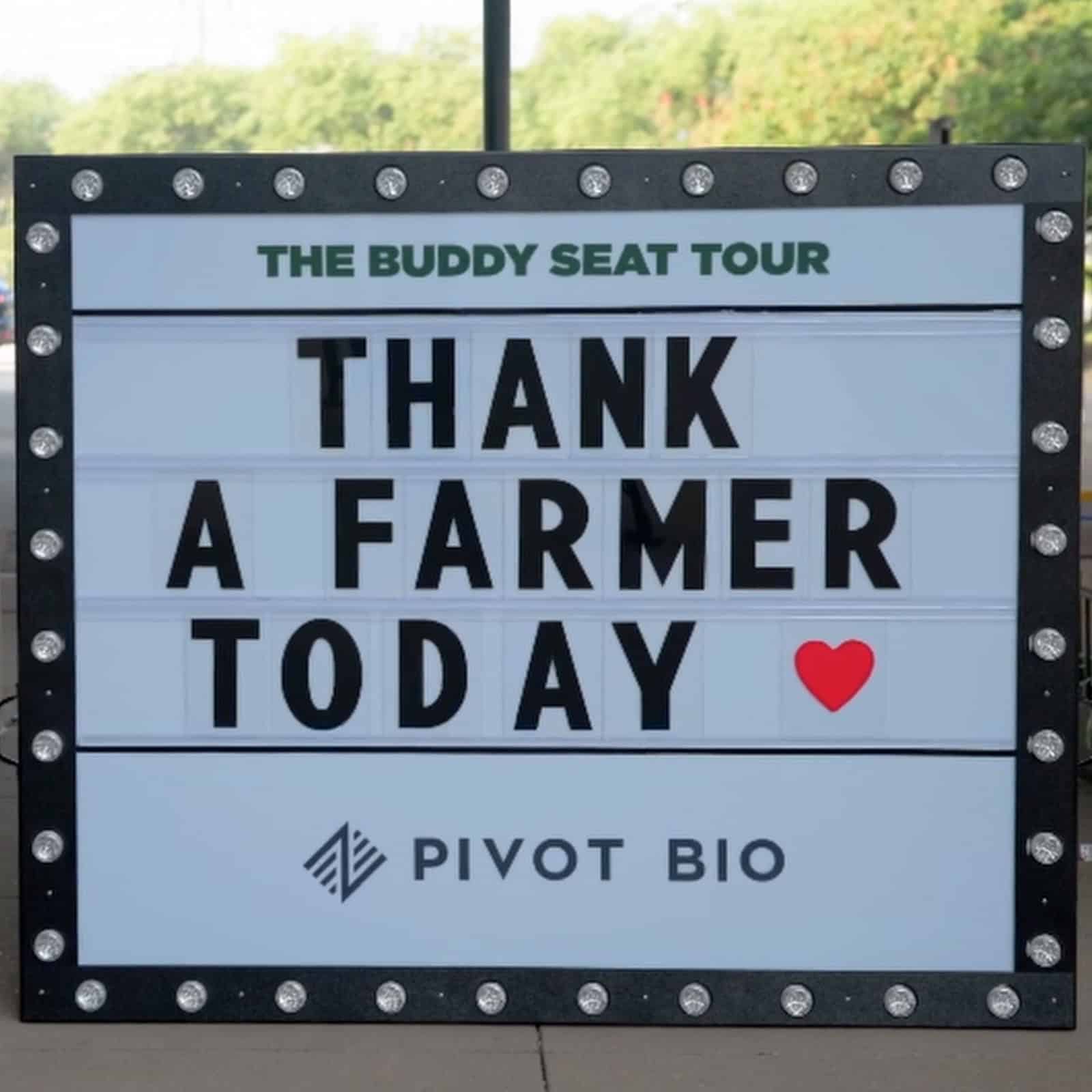 thank a farmer sign